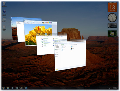 WinFlip XP version of Vista s Flip 3D